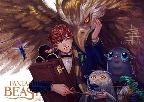 Newton Scamander - Fantastic Beasts and Where to Find Them - Image #3109036 - Zerochan Anime ...