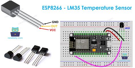 ESP8266 LM35 Temperature Sensor ESP8266 Tutorial