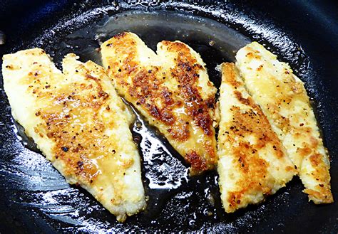 Friday Fish Night: Flounder in Lemon Butter Sauce