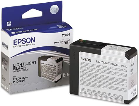 Epson T Cartouche Noire Light Light Black Amazon Fr Informatique