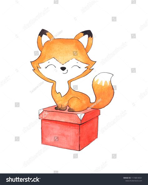 Fox In A Box Clipart Images