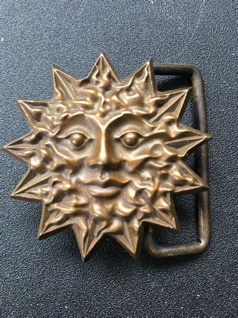 Original Owsley Stanley Sun Belt Buckle Grateful Dead Extremely Rare