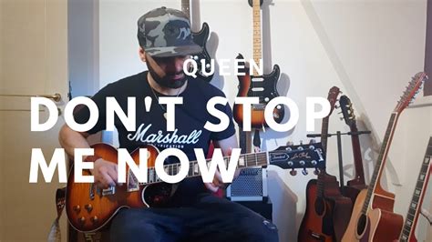 Queen Don T Stop Me Now Guitar Cover Youtube