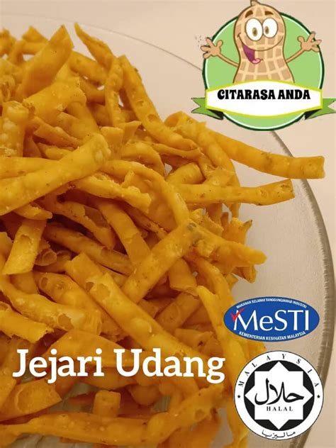 Kerepek Jejari Udang C I Kacang Kerepek G Lazada