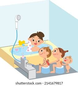 Naked Mother Baby Stock Vectors Images Vector Art Shutterstock