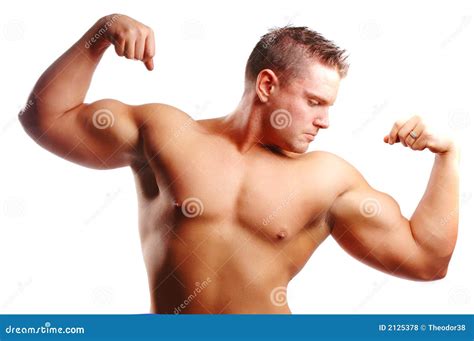 Body Builder Stock Photo Image Of Muscle Nude Builder 2125378