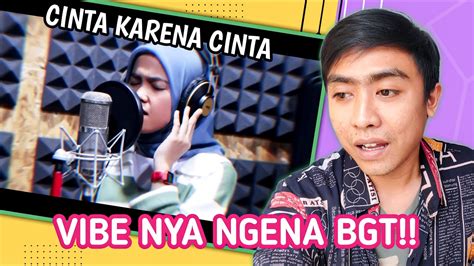 Syahdu ‼️ Reaksi Ressa Nyanyi Cinta Karena Cinta Judika Youtube