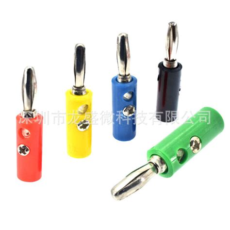 HOT mm ปลกชนดกลวยขวไฟฟาเครองขยายเสยงลำโพงสปลกทดสอบกลวยสหนา สดำแดง Lazada co th