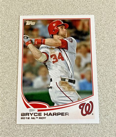 2013 Topps 369 Bryce Harper For Sale Online EBay