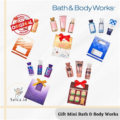 Jual BBW Gift Set Mini Travel Size Bath Body Works Mini Gift Set Shopee Indonesia