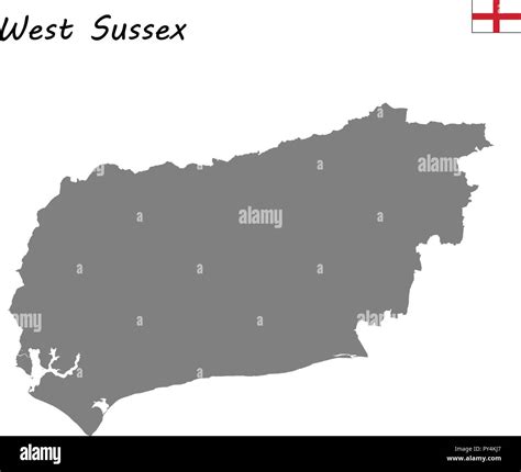 West Sussex Stock Vector Images Alamy