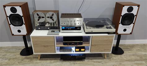 My current apartment setup : r/vintageaudio