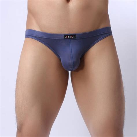 Elsayx Men S Hot Sheer Wide Waistband Smooth Bikinis Briefs Ebay