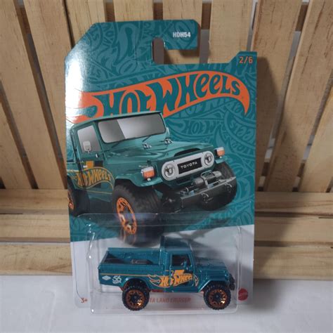 Toyota Land Cruiser Hot Wheels Car Th Anniversary Toy Sealed Package Etsy