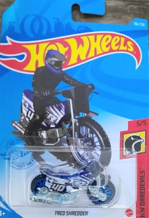 T HUNT Hot Wheels Daredevils Tred Shredder Universo Hot Wheels