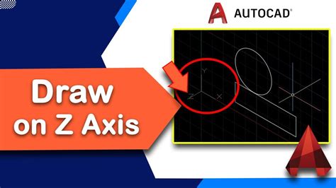 How To Draw On Z Axis In Autocad Youtube