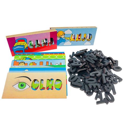 Brinquedos Para Alfabetizar - Brinquedo Alfabetização e Letramento Fichas Para Alfabetizar ...