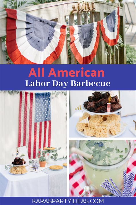 Karas Party Ideas All American Labor Day Barbecue Karas Party Ideas