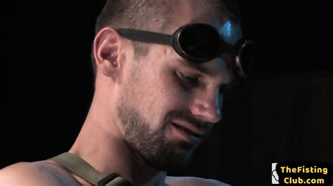 Fisting Gay Fists BFs Prolapse Asshole In Leather Outfit