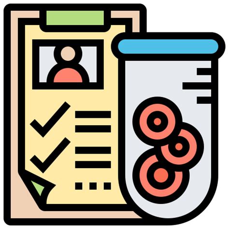 Blood Count Test Meticulous Lineal Color Icon