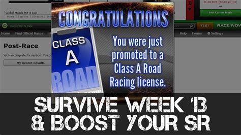 IRacing Week 13 How To BOOST YOUR SAFETY RATING YouTube