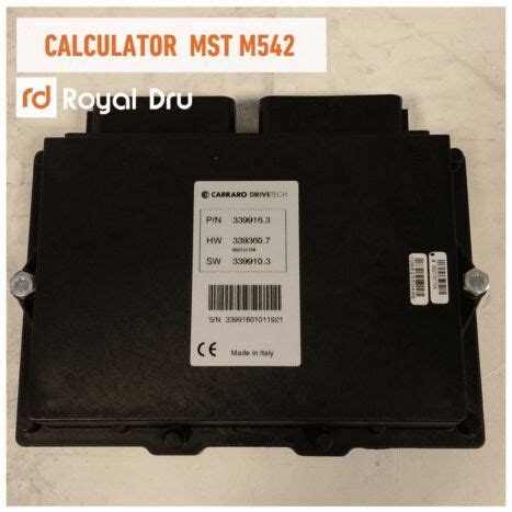 Board Computer For MST M542 Backhoe Loader For Sale Romania PV35652