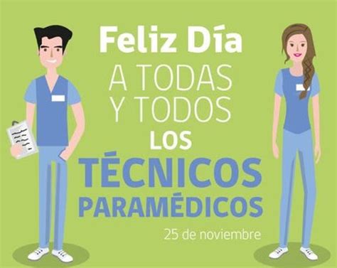 Feliz día del Técnico Paramédico