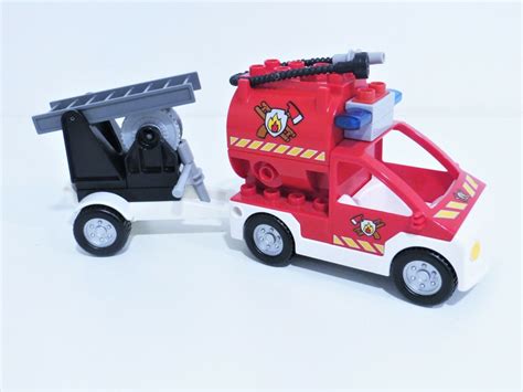 Lego Duplo Feuerwehr Vollst Ndiges Set Feuerwehr Hauptquartier