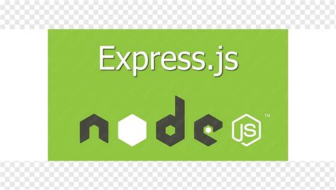 express js logo nodejs node js performance platform vector icons