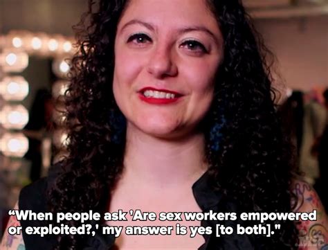 In Their Own Words Sex Workers Shatter The Stereotypes About Their Profession