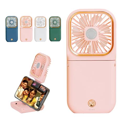 Multifunction Handheld Mini Portable Fan Usb Charging With Mobile Phone