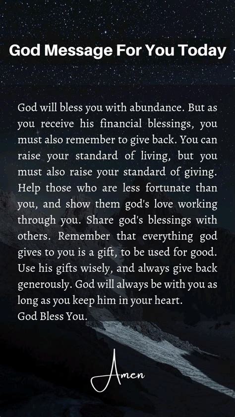 Pin On God Message Today