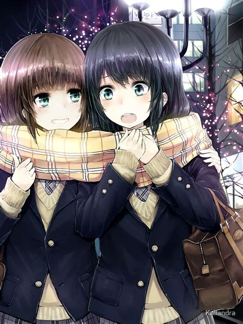 Japanese Anime Hentai Japan Pop Culture Manga Drawing Naruto Shipoden Two Girls School