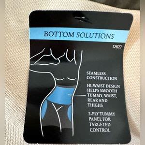 Maidenform Intimates Sleepwear Nwt Maidenform Size Large Nude Color Bottom Solution Shape