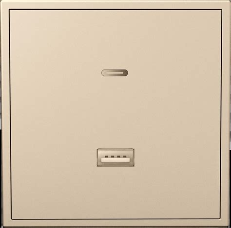 Розетка USB2.0 и Type-C серии Tile (без рамки), HDL-MP1-USB-Type C/TILE ...