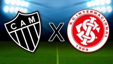 Atlético MG x Internacional onde assistir escalação horário e