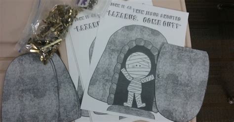 Raising Lazarus Craft Printable Artofit