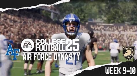 Air Force Dynasty Cfb25 Wk 9 10 Youtube