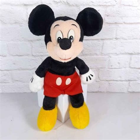 Mickey Mouse Cartoon Character Plush Doll Original 45 Cm Shopipersia