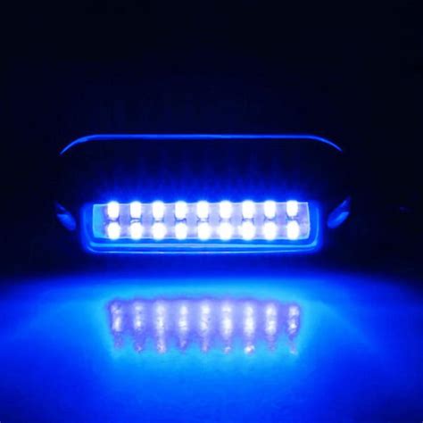 Pc V Led Marine Stainless Steel Under Water Pontoon Boat Tail