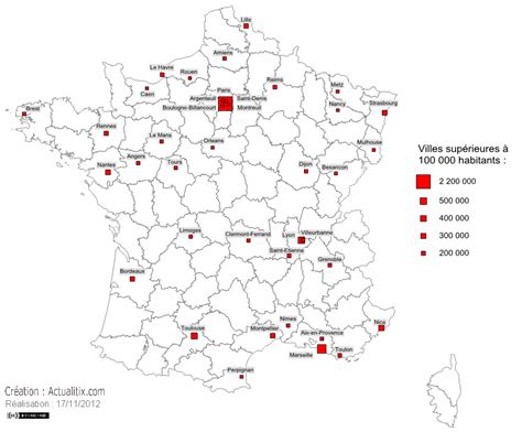 les grandes villes de france carte blog