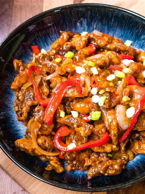 Easy Crispy Shredded Beef Recipe Sweet Chilli Tastefully Vikkie