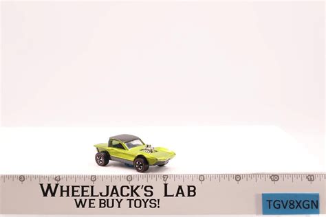 Python Antifreeze Green Redline Hot Wheels Mattel Vintage RL Wheeljack S Lab