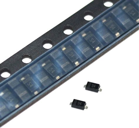ISTOVO diode Diode 100 Stück SMD-Diode 0805 SOD-123 1N5819 1N4007 ...