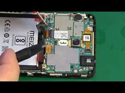 Meizu M5c (M710H) КЗ по VBat. Meizu M5c (M710H) short-circuit by VBat ...