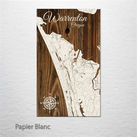 Warrenton, Oregon Street Map – Fire & Pine