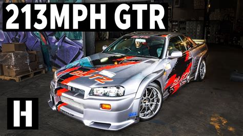 213mph Blitz R34 Skyline GTR The Infamous Autobahn Legend YouTube