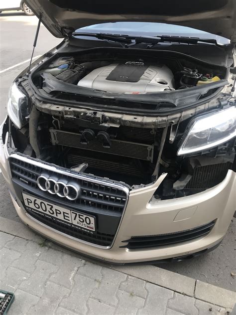 Датчик парктроника и мелочи. — Audi Q7 (1G), 3 л, 2007 года | своими ...