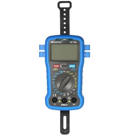 Digital LCR Meter By HoldPeak Backlit LCD Resistance Capacitance