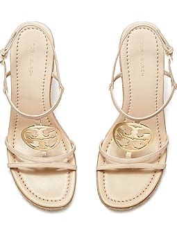 Tory Burch Classic Ankle Strap Mm Sandal New Nude Free Shipping Zappos